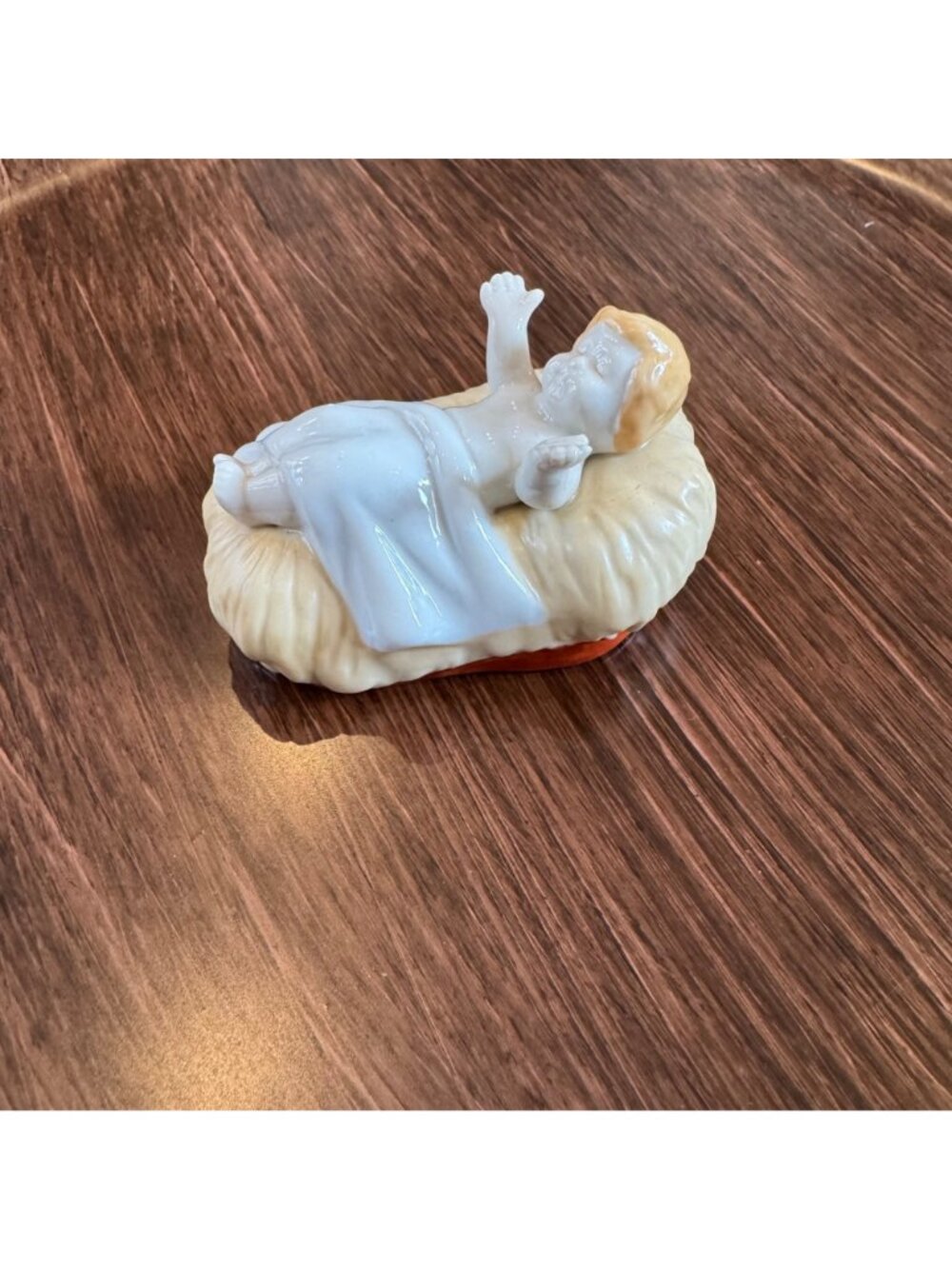 VTG 1992 Avon Nativity Baby Jesus Replacement Figurine By OBrien Hand Painted - Picture 2 of 10